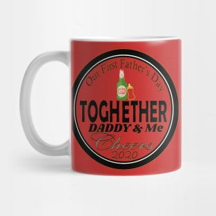 father day 2020, tshirt for dad, Together dad and me Mug